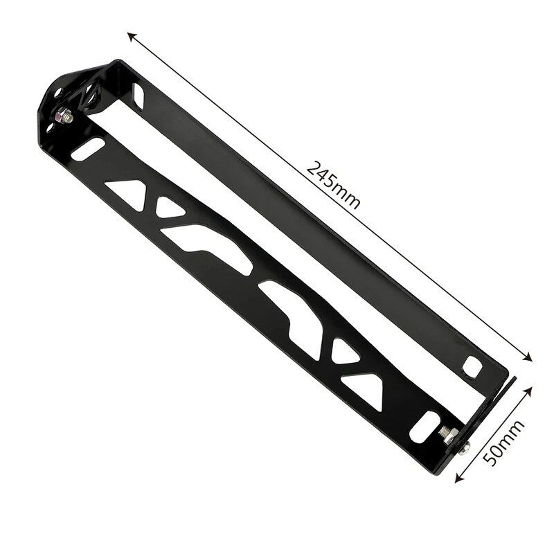 Πλαίσιο πινακίδας αυτοκινήτου Universal αλουμίνιο Power Racing JDM Styling Περιστρεφόμενος αριθμός Πλαίσιο πινακίδας κυκλοφορίας Θήκη ετικετών Ρυθμιζόμενη