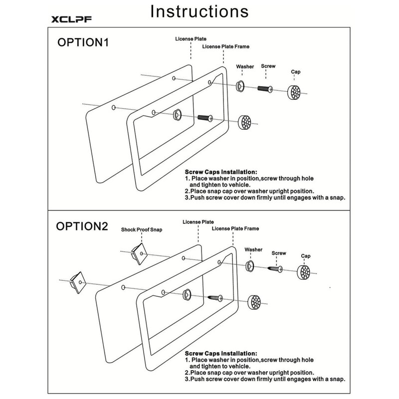 Bling numura zīmju rāmis sievietēm, 1 gab Sparkly numura zīmju rāmji