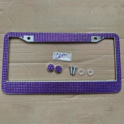 1 gab. Nerūsējošā tērauda urbšanas numura zīmes turētāja numura zīmes rāmis automašīnas numura zīmju turētāja ārējais dekors