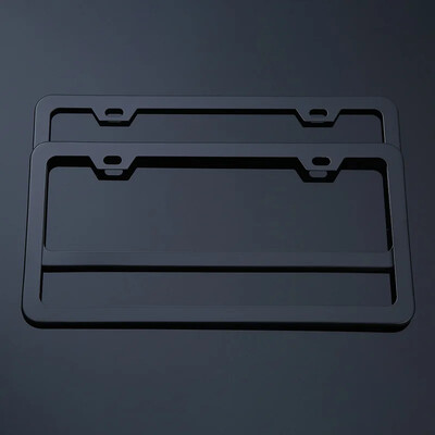 2 gab Motocikla numura zīmes rāmis Alumīnija sakausējuma numura zīmes rāmis Velosipēda numura zīmes rāmja personalizēta modifikācija