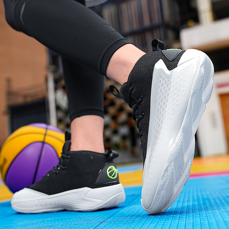 Πρακτικά παπούτσια μπάσκετ 2024 Νέα φθινοπωρινά Ανδρικά παπούτσια προπόνησης, ανθεκτικά στη φθορά, αναπνεύσιμα παπούτσια προπόνησης Friction Can Ring Youth Sports Basketb