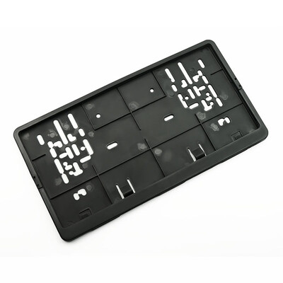 Eiropas standarta plastmasas PP numura zīmju plaukts, automašīnas numura zīmju plaukts, numura zīmju plaukts, automašīnu modifikācijas piederumi