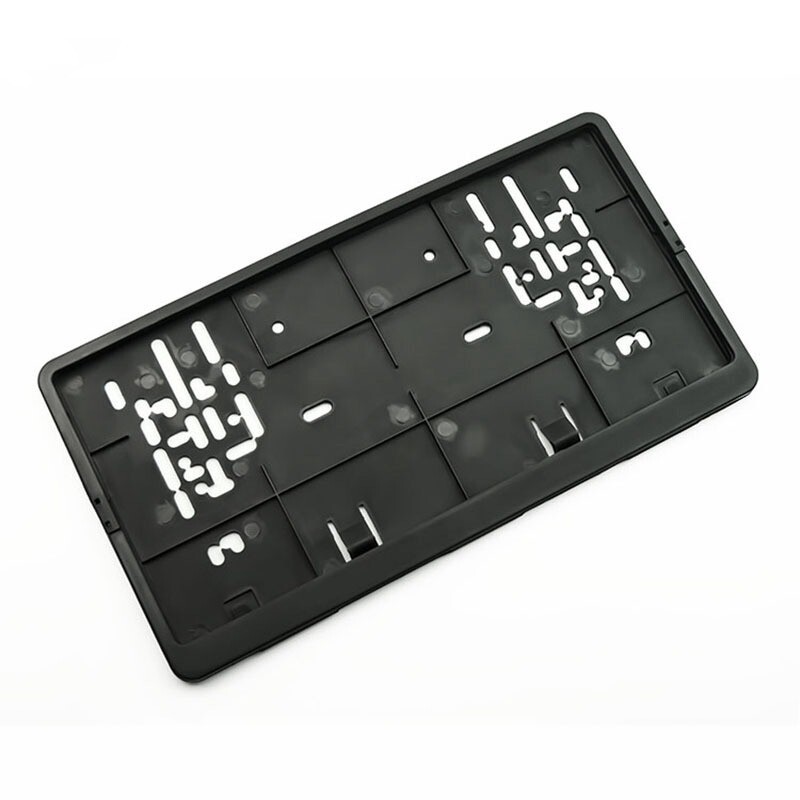 Eiropas standarta plastmasas PP numura zīmju plaukts, automašīnas numura zīmju plaukts, numura zīmju plaukts, automašīnu modifikācijas piederumi