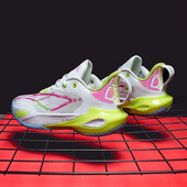 Zīmola dizaina vīriešu basketbola apavi sievietēm Augstas kvalitātes praktiskas basketbola kedas vīriešiem MD viduszole, neslīdoša gumijas zole