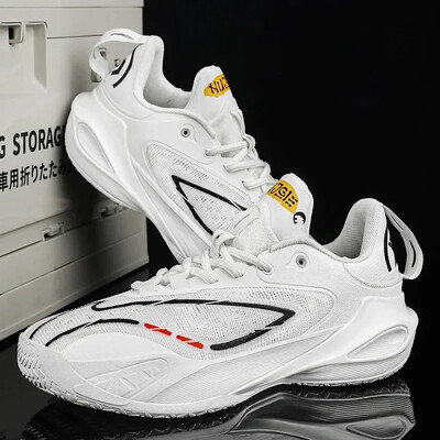 Zīmola dizaina vīriešu basketbola apavi sievietēm Augstas kvalitātes praktiskas basketbola kedas vīriešiem MD viduszole, neslīdoša gumijas zole