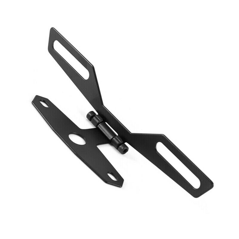 Mootorratta ülespööratav numbrimärgi eemaldaja kronstein, reguleeritav tagatule hoidik, auto stiil