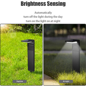 Solar Powered αδιάβροχο φως LED για την αυλή Walkway Solar Garden Light διακόσμηση κήπου ηλιακό φως led υπαίθριο ηλιακό φως