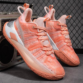 2024. gada jauni vīriešu un sieviešu dienasgaismas spuldzes, jauni komfortabli, biezu zoli ar gaisa spilvenu apavi basketbola apavi Valentīna dienai, romantisks dizains