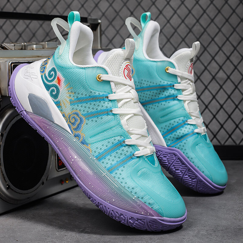 2024. gada jauni vīriešu un sieviešu dienasgaismas spuldzes, jauni komfortabli, biezu zoli ar gaisa spilvenu apavi basketbola apavi Valentīna dienai, romantisks dizains