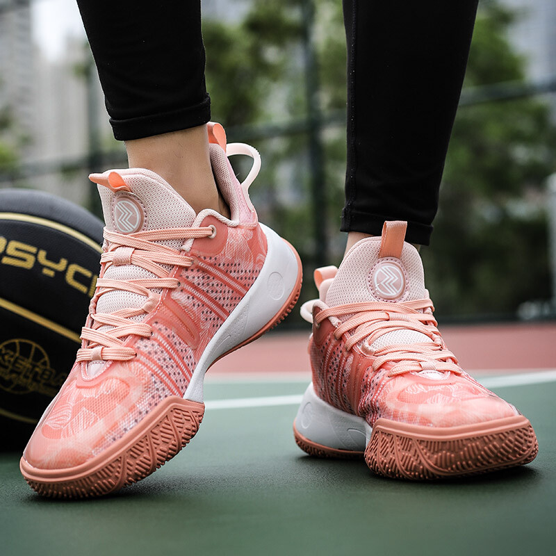 2024. gada jauni vīriešu un sieviešu dienasgaismas spuldzes, jauni komfortabli, biezu zoli ar gaisa spilvenu apavi basketbola apavi Valentīna dienai, romantisks dizains