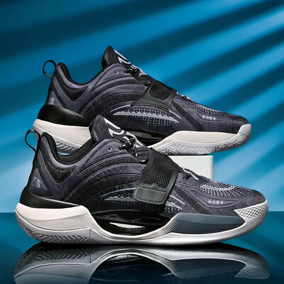 Vīriešu basketbola apavi Ērti vīriešu elpojošas kedas Sporta zāle Zīmols Anti Slip Professional Oriģinālie Kyrie Lrving sporta apavi