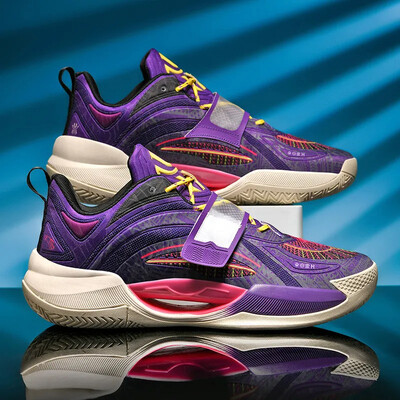 Vīriešu basketbola apavi Ērti vīriešu elpojošas kedas Sporta zāle Zīmols Anti Slip Professional Oriģinālie Kyrie Lrving sporta apavi
