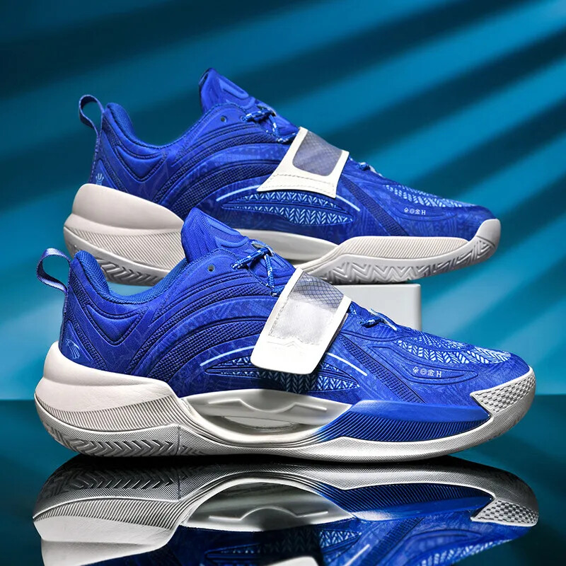 Vīriešu basketbola apavi Ērti vīriešu elpojošas kedas Sporta zāle Zīmols Anti Slip Professional Oriģinālie Kyrie Lrving sporta apavi