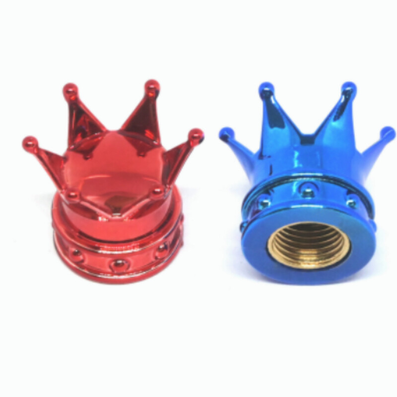 4 ΤΕΜ Καλύμματα βαλβίδας τροχού κορώνας Universal Αδιάβροχα αδιάβροχα καλύμματα στεφάνης μοτοσικλέτας αυτοκινήτου Διακοσμητικά καπάκια βαλβίδων