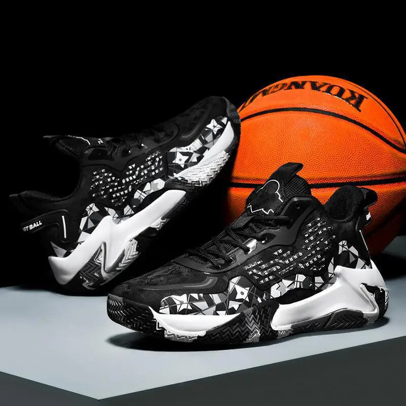 Plus Size 48 Παπούτσια μπάσκετ Ανθεκτικά στη φθορά Ανδρικά αθλητικά παπούτσια για τρέξιμο μαθητών Διασυνοριακό ηλεκτρονικό εμπόριο Πρακτικό