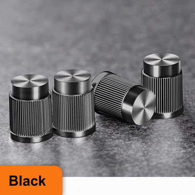 4 τμχ Νέο κράμα αλουμινίου βαλβίδας βαλβίδας ελαστικού αυτοκινήτου Καπάκι στελέχους ελαστικού τροχού Καπάκια βαλβίδας αέρα στελέχους τροχού για αξεσουάρ αυτοκινήτου μοτοσικλετών φορτηγών