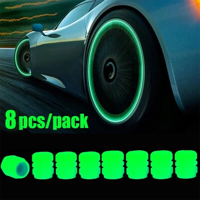 Gaismas vārstu vāciņi automašīnu riepu vārstu vāciņi Motocikla riepu rumbas vāka dekors priekš MG HS 2022 ZST ZS MG3 MG5 MG6 MG7 GT GS Hector ZX EZ