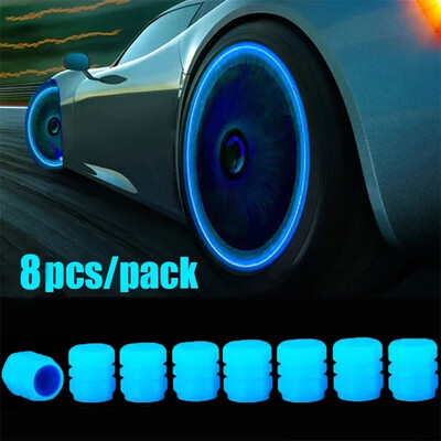 Gaismas vārstu vāciņi automašīnu riepu vārstu vāciņi Motocikla riepu rumbas vāka dekors priekš MG HS 2022 ZST ZS MG3 MG5 MG6 MG7 GT GS Hector ZX EZ