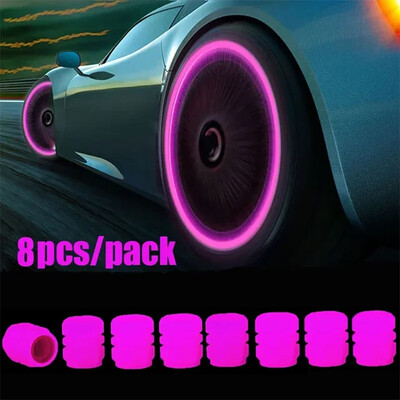 Gaismas vārstu vāciņi automašīnu riepu vārstu vāciņi Motocikla riepu rumbas vāka dekors priekš MG HS 2022 ZST ZS MG3 MG5 MG6 MG7 GT GS Hector ZX EZ