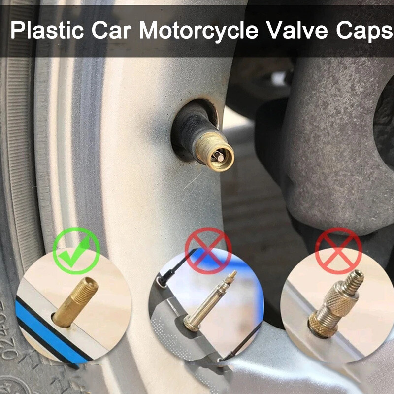 Riepu vārstu putekļu vāciņi, kāta pārsegi plastmasas automašīnu riteņu riepu vārstu riepas kāta gaisa vāciņi automašīnu velosipēdiem, velosipēdu kravas automašīnām Motociklu piederumi