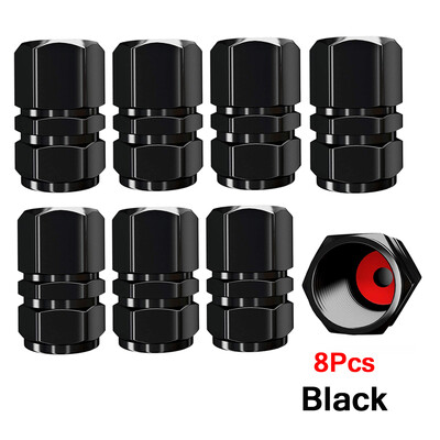 AUTCOAT alumīnija sakausējuma automašīnu riteņu riepu vārstu vāciņi riepu loka kāta vāciņi automašīnām putekļu necaurlaidīgi riepu vāciņi automašīnām motocikliem kravas automašīnām velosipēdiem