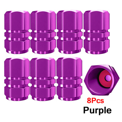 AUTCOAT alumīnija sakausējuma automašīnu riteņu riepu vārstu vāciņi riepu loka kāta vāciņi automašīnām putekļu necaurlaidīgi riepu vāciņi automašīnām motocikliem kravas automašīnām velosipēdiem