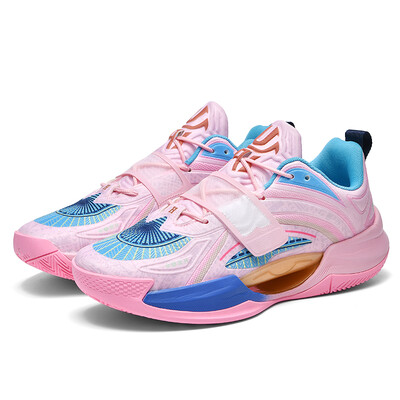 Basketbola apavi Jauni daudzpusīgi un moderni sporta apavi Luminous Version Youthful Trend Velcro Combat Couple Basket kedas