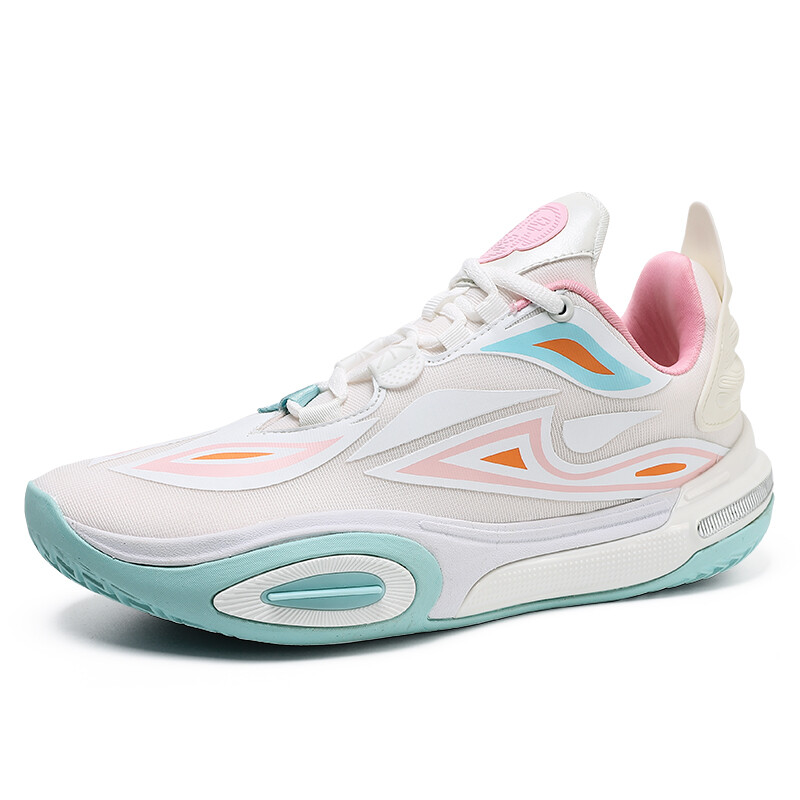 Basketbola apavi vīriešiem un sievietēm, studentiem elpojoši jauniešu vasaras neslīdoši triecienu absorbējoši daudzpusīgi sporta apavi