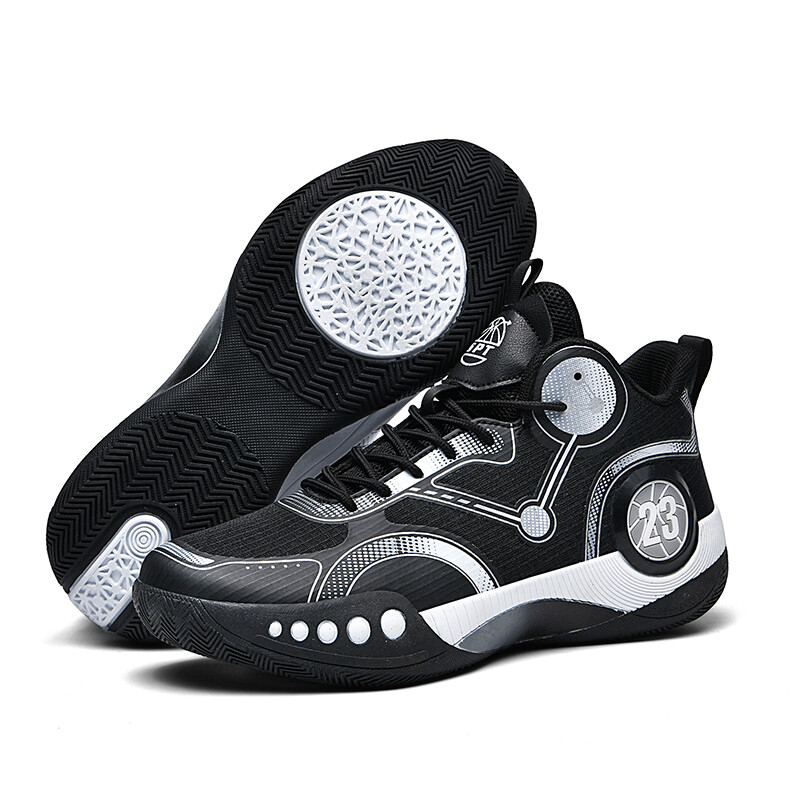 Pilnīgi jauni modes vīriešu un sieviešu sporta basketbola apavi elpojošs tīklojums ērti fitnesa treniņu vīriešu ikdienas sporta apavi 45