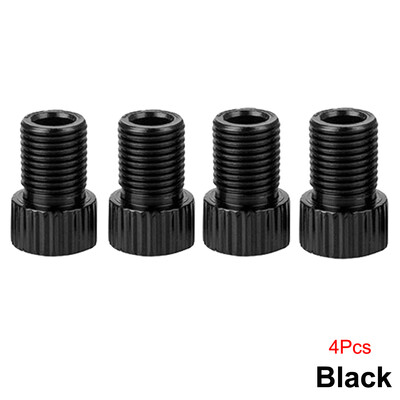 4 gab Presta vārsta adapteris — pārveidojiet Presta par Schrader — franču/AK uz ASV — piepūšiet riepu, izmantojot standarta sūkni vai gaisa kompresoru