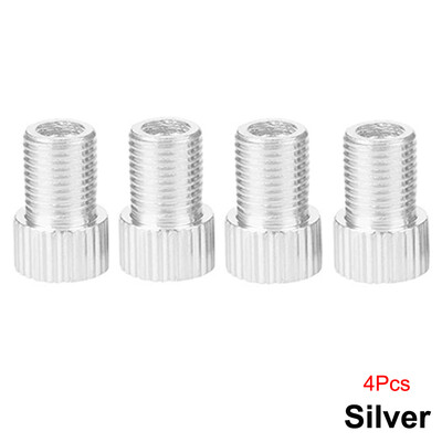 4 gab Presta vārsta adapteris — pārveidojiet Presta par Schrader — franču/AK uz ASV — piepūšiet riepu, izmantojot standarta sūkni vai gaisa kompresoru