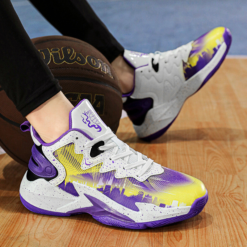 Novi stil Košarkaške tenisice Muške udobne neklizajuće dječje tenisice Sportske košarkaške tenisice za žene Veličina 31-45
