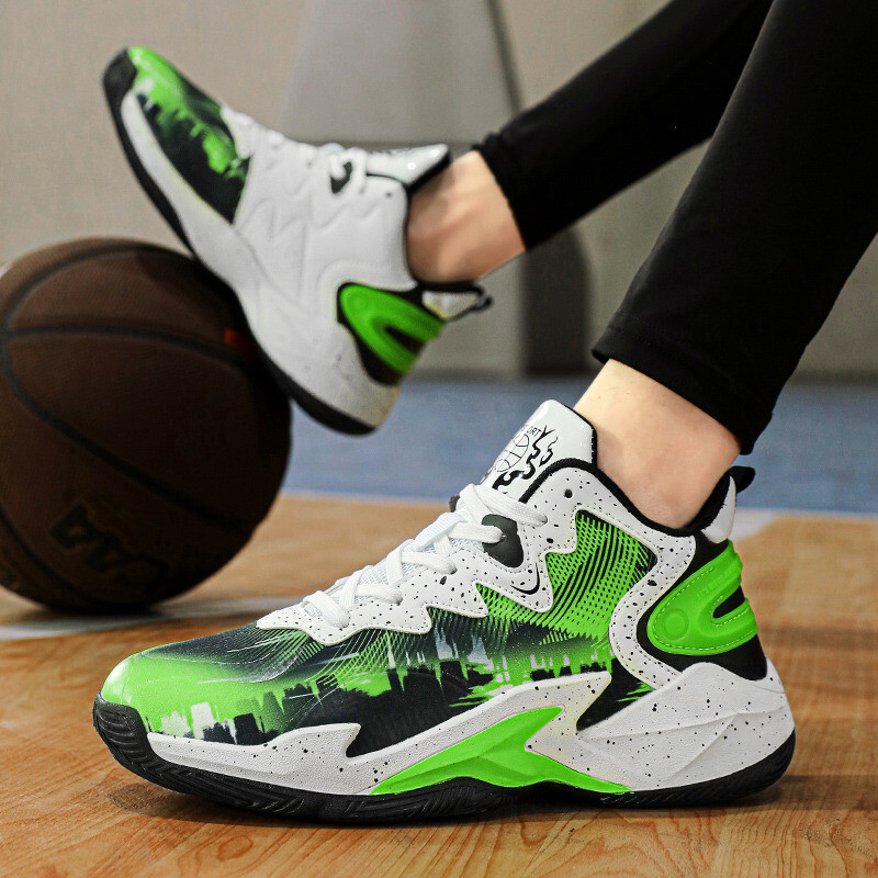 Novi stil Košarkaške tenisice Muške udobne neklizajuće dječje tenisice Sportske košarkaške tenisice za žene Veličina 31-45