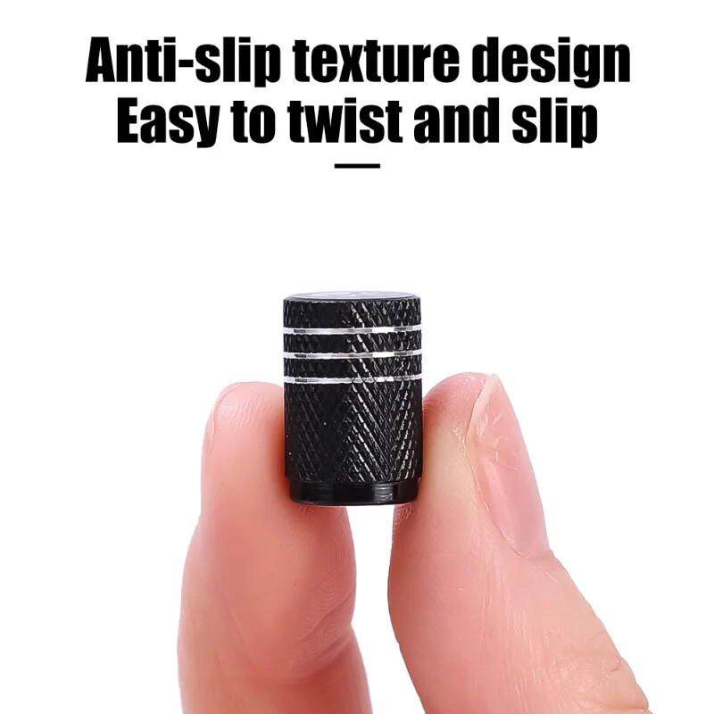 Jauni 4gab/iepakojumā alumīnija sakausējuma vārsta serdes vāks Creative Skull Head Logo auto riepu vārstu vāciņi -ar hermētiķa spilventiņu piederumiem rīki