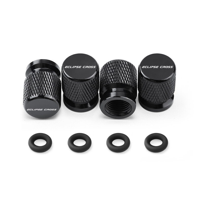 4 τεμ. Καπάκια βαλβίδας ελαστικού τροχού αυτοκινήτου Καλύμματα στελέχους ελαστικών Airdust αδιάβροχα 4 τμχ Για Mitsubishi Eclipse Cross Badge Ralli Art