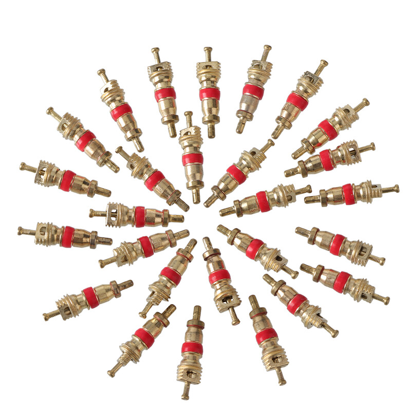 Ανταλλακτικά γενικής χρήσης πυρήνα βαλβίδας ελαστικού 10 τμχ/παρτίδα TR414 για τα περισσότερα ποδήλατα αυτοκινήτων ATV Golf Cart Quad Bike Vacuum Tire