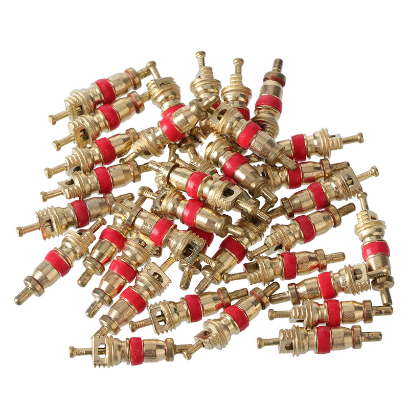 Ανταλλακτικά γενικής χρήσης πυρήνα βαλβίδας ελαστικού 10 τμχ/παρτίδα TR414 για τα περισσότερα ποδήλατα αυτοκινήτων ATV Golf Cart Quad Bike Vacuum Tire