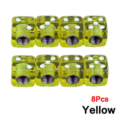 AUTCOAT 4/8Gb kauliņu riepu vārstu kāta vāciņi, universāli plastmasas kauliņu auto riepu vārsta kāta gaisa vāciņi automašīnai/velosipēdam/motociklam