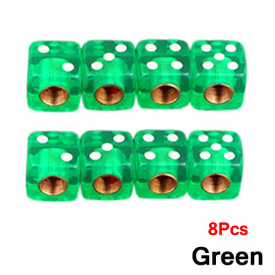 AUTCOAT 4/8Gb kauliņu riepu vārstu kāta vāciņi, universāli plastmasas kauliņu auto riepu vārsta kāta gaisa vāciņi automašīnai/velosipēdam/motociklam