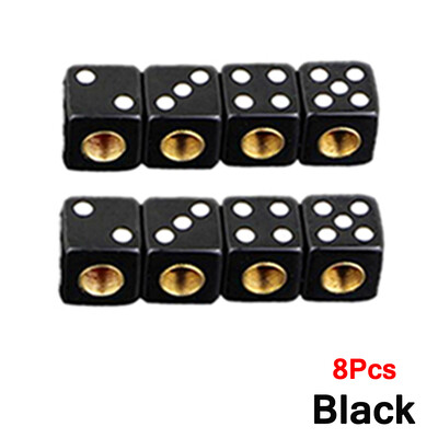 AUTCOAT 4/8Gb kauliņu riepu vārstu kāta vāciņi, universāli plastmasas kauliņu auto riepu vārsta kāta gaisa vāciņi automašīnai/velosipēdam/motociklam