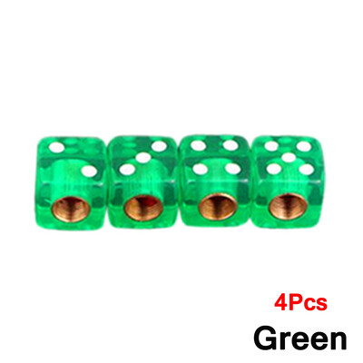 AUTCOAT 4/8Gb kauliņu riepu vārstu kāta vāciņi, universāli plastmasas kauliņu auto riepu vārsta kāta gaisa vāciņi automašīnai/velosipēdam/motociklam