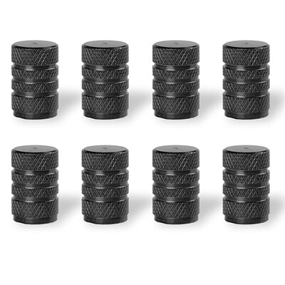 8Pc riepu vārstu vāciņi Riepu loka kāta vāks Putekļu necaurlaidīgs Auto riteņu vāciņš Alumīnija sakausējuma nipeļu vāciņi automašīnām un motocikliem