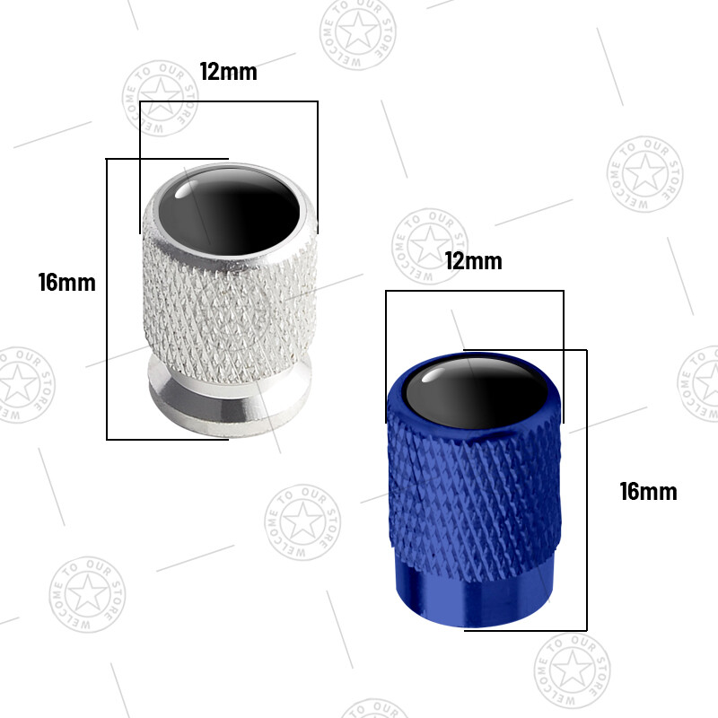 4 τεμ. R Star Logo Καπάκια βαλβίδας ελαστικών τροχών αυτοκινήτου Αξεσουάρ αλουμινίου στελέχους αέρα για Jaguar Land Rover Fiat Ford Opel Peugeot Volvo Jeep