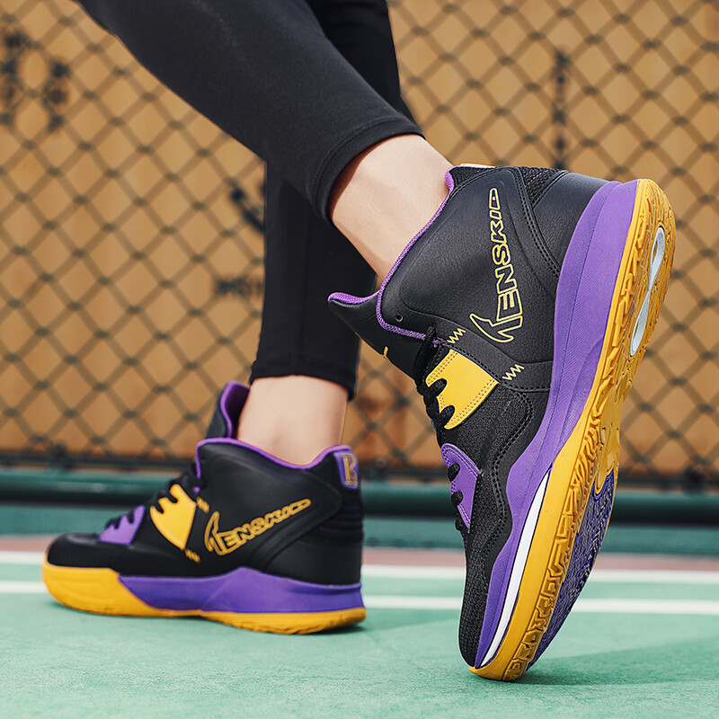 Vīriešu apavi vidējai augšējai daļai basketbola skriešanas sporta apavi, neslīdoši skriešanas sporta veidi, atlētisks teniss, āra jaunatnes trenažieri