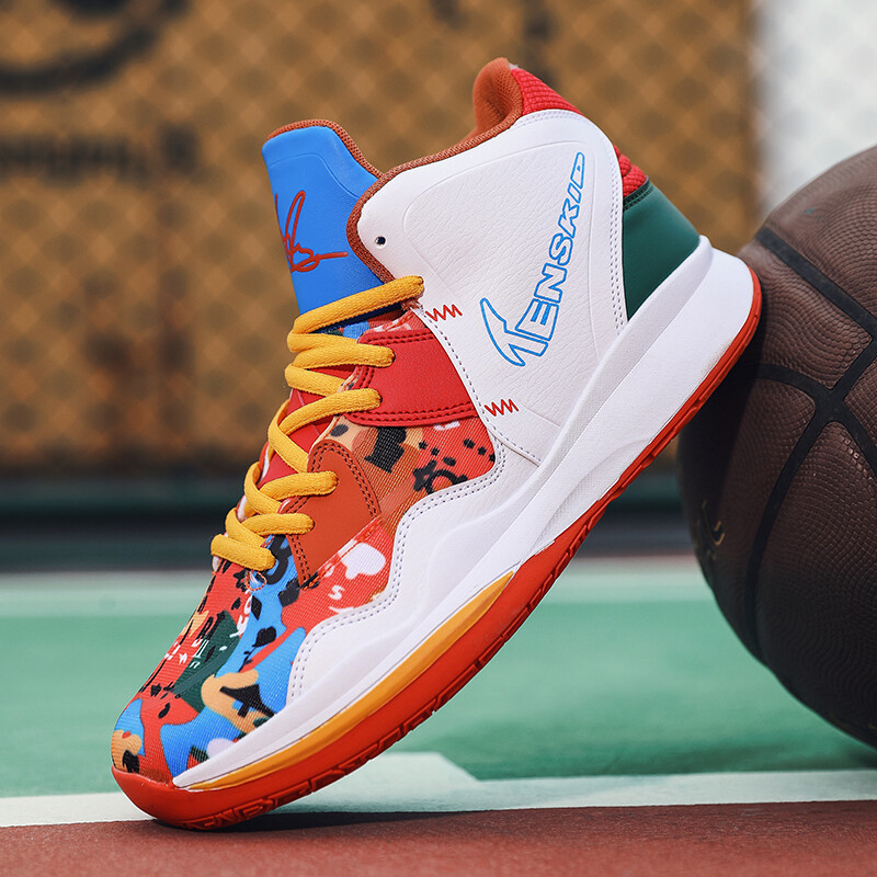 Vīriešu apavi vidējai augšējai daļai basketbola skriešanas sporta apavi, neslīdoši skriešanas sporta veidi, atlētisks teniss, āra jaunatnes trenažieri