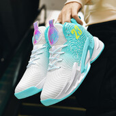 Basketbola apavi jauniešiem ērtas triecienabsorbcijas profesionāli sporta apavi neslīdoši elpojoši skriešanas spēļu treniņi