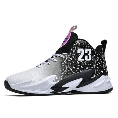Basketbola apavi jauniešiem ērtas triecienabsorbcijas profesionāli sporta apavi neslīdoši elpojoši skriešanas spēļu treniņi