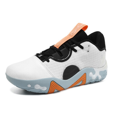 Faktiski nodilumizturīgi basketbola apavi vīriešu triecienu absorbējoši elpojoši liela izmēra dezodoranti ērti vīriešu sporta apavi
