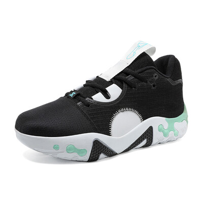 Faktiski nodilumizturīgi basketbola apavi vīriešu triecienu absorbējoši elpojoši liela izmēra dezodoranti ērti vīriešu sporta apavi