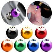 4 τμχ Καπάκια βαλβίδας στελέχους ελαστικών Μπιλιάρδο Καπάκι στελέχους βαλβίδας τροχού στεφάνου Universal καλύμματα στελέχους για αυτοκίνητα SUV Ποδήλατα και φορτηγά ποδηλάτων